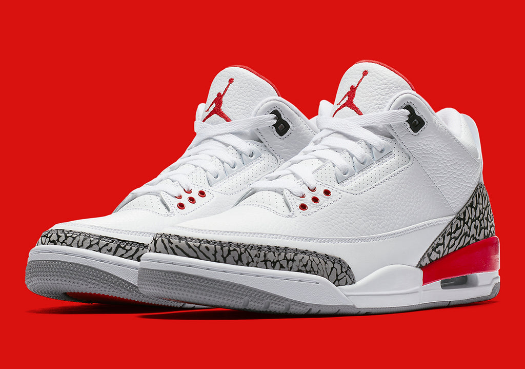 How To Lace Your Sneakers / Swap Your Shoe Laces : NIKE Air Jordan 3 Katrina